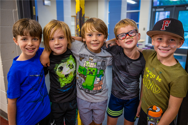 Friends together at SACC